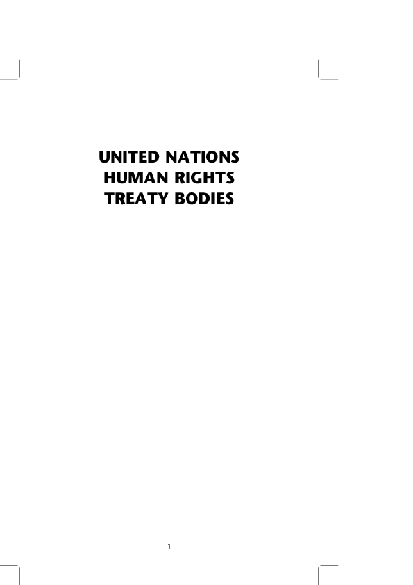 (PDF) United Nations Human Rights Treaty Bodies