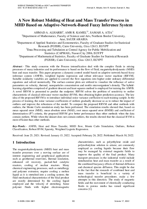(PDF) A New Robust Molding of Heat and Mass Transfer Process in MHD ...