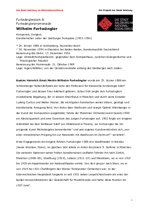 (PDF) Wilhelm Furtwängler