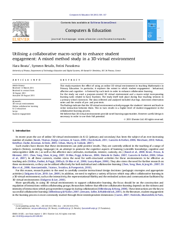 (PDF) Utilising a collaborative macro-script to enhance student ...