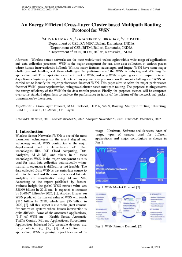 (PDF) An Energy Efficient Cross-Layer Cluster based Multipath Routing ...