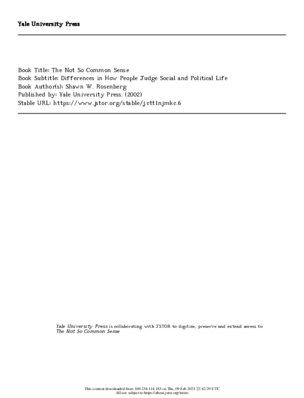 (PDF) Ch 3 Linear Thinking