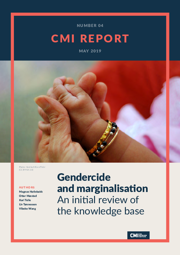 (PDF) Gendercide and marginalisation – An initial review of the ...