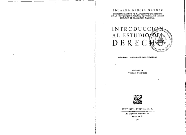 (PDF) INTRODUCCION AL ESTUDIO DEL DERECHO - EDUARDO GARCIA MAYNEZ