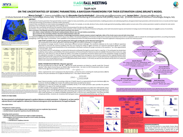 (PDF) On the uncertainties of seismic parameters: a Bayesian framework ...