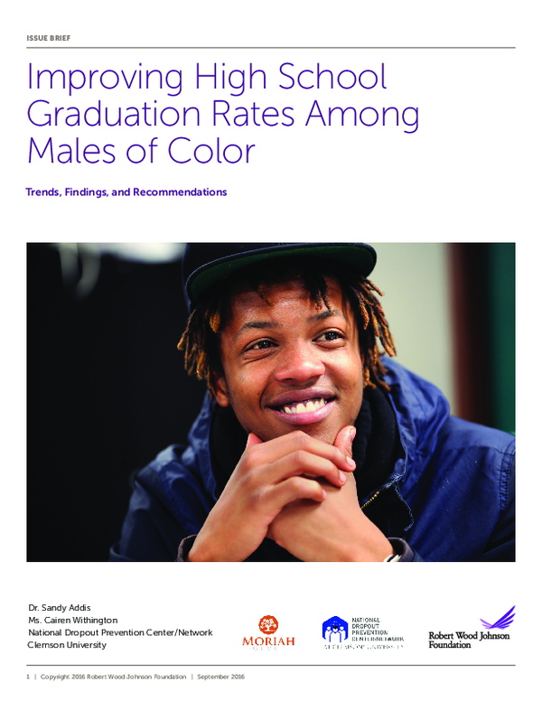 (PDF) Improving High School Graduation Rates Among Males of Color