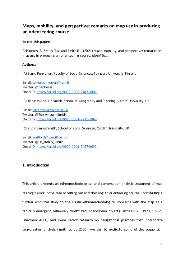 (DOC) Maps, mobility, and perspective: remarks on map use in producing ...