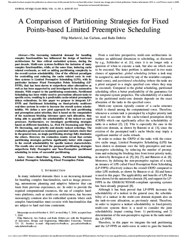 (PDF) A Comparison of Partitioning Strategies for Fixed Points Based ...