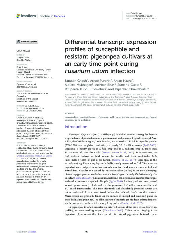 (PDF) Differential transcript expression profiles of susceptible and ...