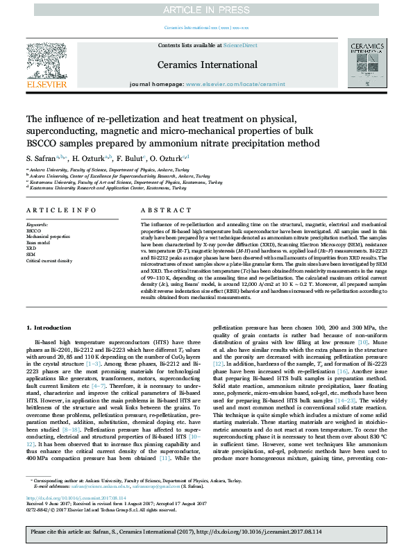 (PDF) The influence of re-pelletization and heat treatment on physical ...