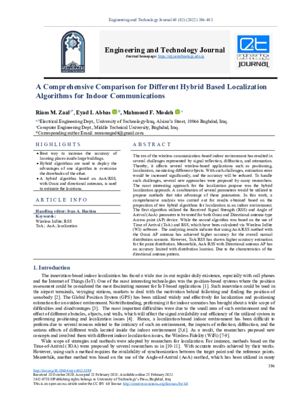 (PDF) A Comprehensive Comparison for Different Hybrid Based ...