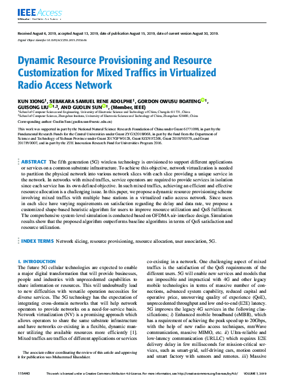 (PDF) Dynamic Resource Provisioning and Resource Customization for ...