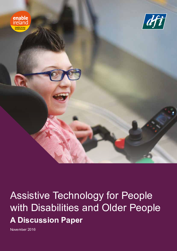(PDF) Assistive Technology for People with Disabilities and Older ...