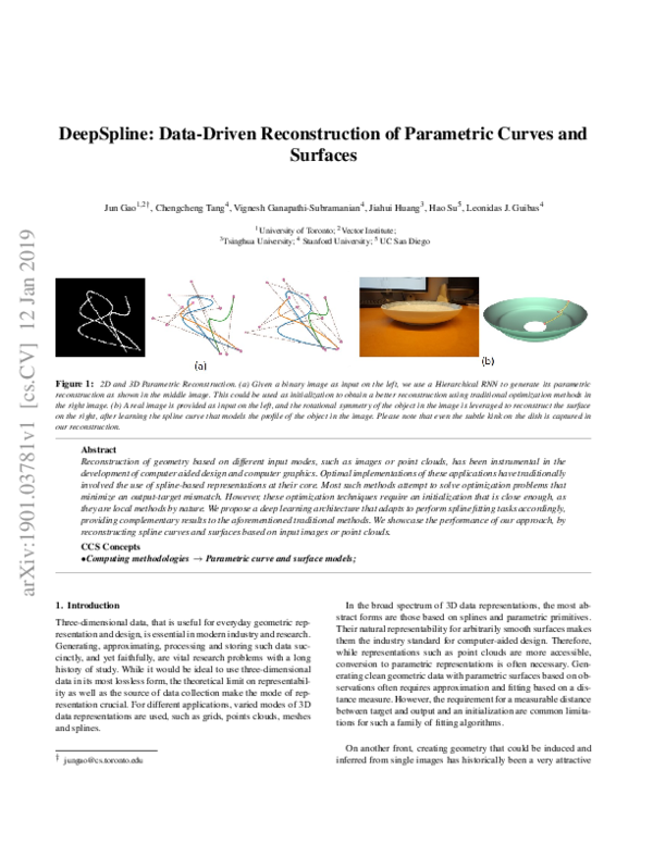 (PDF) DeepSpline: Data-Driven Reconstruction of Parametric Curves and ...