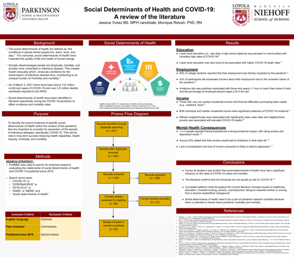 (PDF) Social Determinants of Health and COVID-19: A Literature Review
