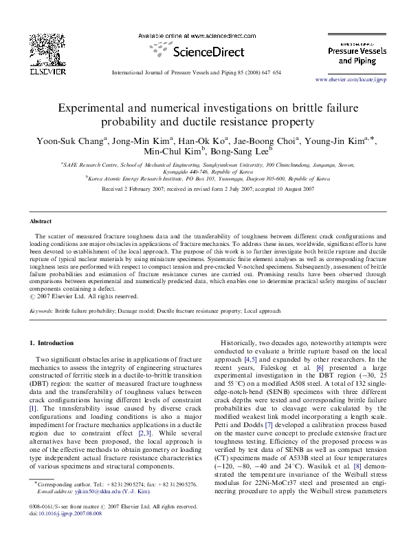 (PDF) Experimental and numerical investigations on built-up cold-formed ...