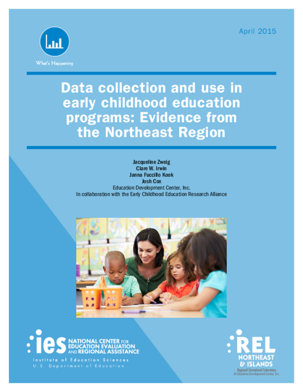 (PDF) Data collection and use in early childhood education programs ...
