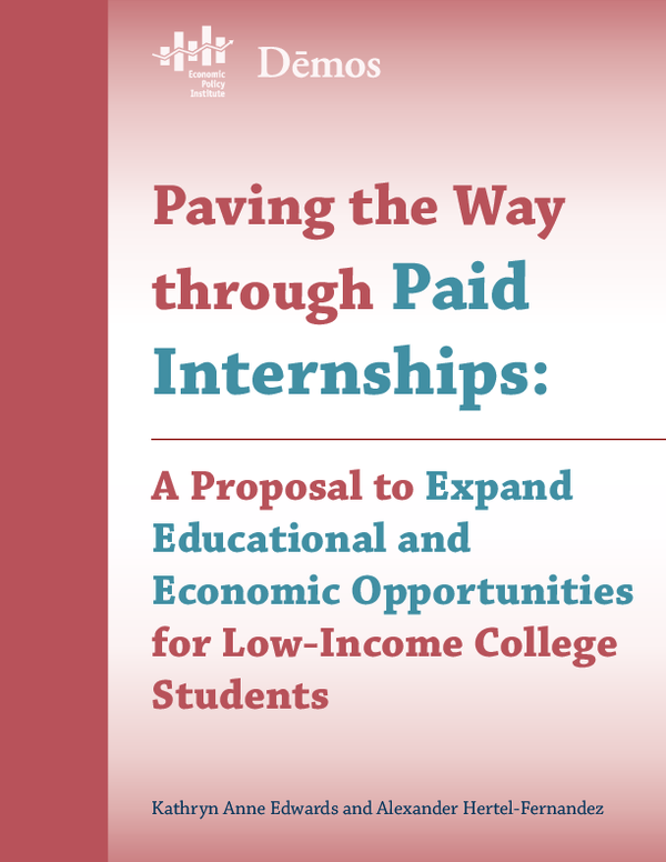 (PDF) Paving the Way Through Paid Internships: A Proposal to Expand ...
