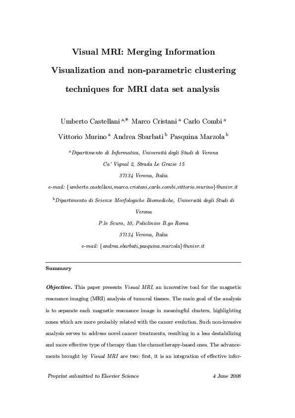 (PDF) Visual MRI: Merging information visualization and non-parametric ...